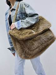 Bagsaaa YSL Niki Oversized In Shearling - 47 X 34 X 16 CM - 1