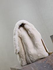 Bagsaaa YSL Niki Oversized In Shearling Off White - 47 X 34 X 16 CM - 2