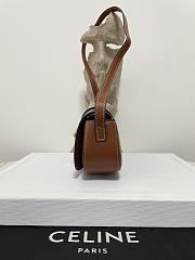 Bagsaaa Celine Clutch On Strap Tabou In Smooth calfskin Brown - 18.5 x 9.5 x 5 CM - 2