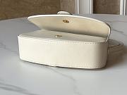 Bagsaaa Celine Clutch On Strap Tabou In Smooth Calfskin Light Beige - 18.5 x 9.5 x 5 CM - 4