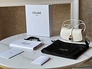 Bagsaaa Celine Clutch On Strap Tabou In Smooth Calfskin Light Beige - 18.5 x 9.5 x 5 CM - 2