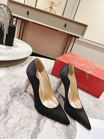 Bagsaaa Christian Louboutin Lipstrass Pumps Black