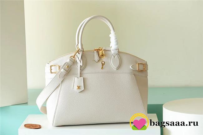 Bagsaaa Louis Vuitton M23061 Vendôme MM Cream - 29 x 15 x 36 cm - 1