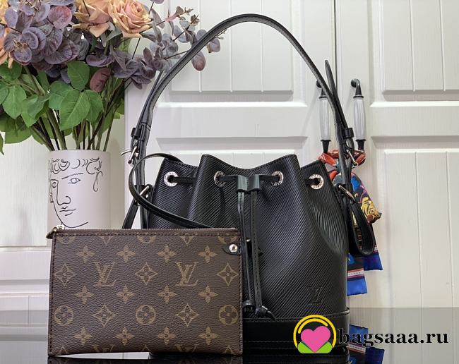 Bagsaaa Louis Vuitton M12847 Noé BB Black - 20 x 15 x 20 cm - 1