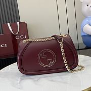 Bagsaaa Gucci Blondie small shoulder bag 815715 red - 26.5x16x8 cm - 1