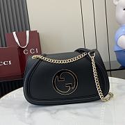 Bagsaaa Gucci Blondie small shoulder bag 815715 black - 26.5x16x8 cm - 1