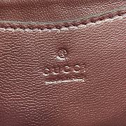 Bagsaaa Gucci GG Milano Mini Top Handle Bag 806017 Red - 21 x 12.5 x 4.5cm - 4