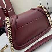 Bagsaaa Gucci Blondie mini shoulder bag 815711 red - 21.5 x 11 x 8 cm - 4