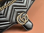 Bagsaaa Gucci GG Marmont large shoulder bag 788371 black - 40x21x8.5cm - 3