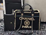 Bagsaaa Chanel Large Shopping Bag Black & Beige A66941 - 1