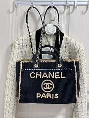 Bagsaaa Chanel Large Shopping Bag Black & Beige A66941 - 3