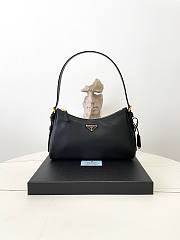 Bagsaaa Prada Aimée medium leather shoulder bag black - 31*18*10cm - 1