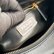 Bagsaaa Prada Aimée medium leather shoulder bag black - 31*18*10cm - 4