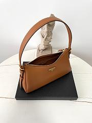 Bagsaaa Prada Aimée medium leather shoulder bag brown - 31*18*10cm - 4