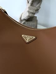 Bagsaaa Prada Aimée medium leather shoulder bag brown - 31*18*10cm - 2