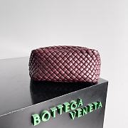 Bagsaaa Bottega Veneta Small Cobble Top Handle 805739 Dark Red - 23*11*8 cm - 4