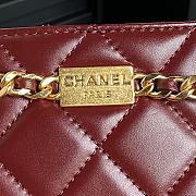 Bagsaaa Chanel Small Tote AS5204 Dark Brown -  16 x 21 x 7cm - 2