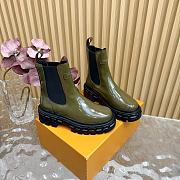 Bagsaaa LV Record Chelsea Boot Dark Green - 4