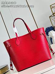 Bagsaaa Louis Vuitton M12755 Neverfull MM Red Epi - 31 x 28 x 14 cm - 1