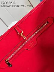 Bagsaaa Louis Vuitton M12755 Neverfull MM Red Epi - 31 x 28 x 14 cm - 3