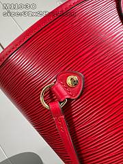 Bagsaaa Louis Vuitton M12755 Neverfull MM Red Epi - 31 x 28 x 14 cm - 2