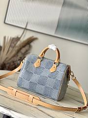 Bagsaaa Louis Vuitton N40700 Speedy 25 Bandoulière Blue - 25 x 15 x 15 cm - 3