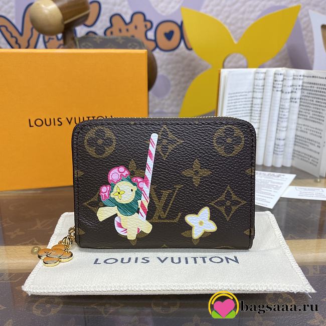 Bagsaaa Louis Vuitton M12210 Zippy Coin Purse Vivienne - 11 x 8.5 x 2 cm - 1