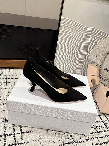 Bagsaaa Dior Tribales Pump Black Suede