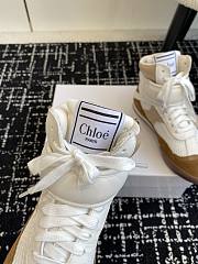 Bagsaaa Chloé Kick high-top sneaker Natural Brown - 4