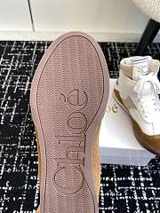 Bagsaaa Chloé Kick high-top sneaker Natural Brown - 2