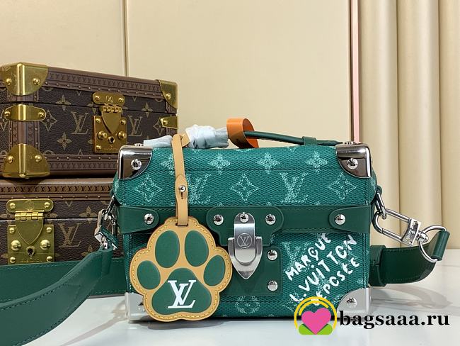 Bagsaaa Louis Vuitton M12686 Soul Trunk Green - 19 x 15 x 7 cm - 1