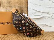 Bagsaaa Louis Vuitton M24858 Rush Bumbag Chocolate Monogram - 30 x 15 x 8 cm - 1