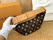 Bagsaaa Louis Vuitton M24858 Rush Bumbag Chocolate Monogram - 30 x 15 x 8 cm - 3