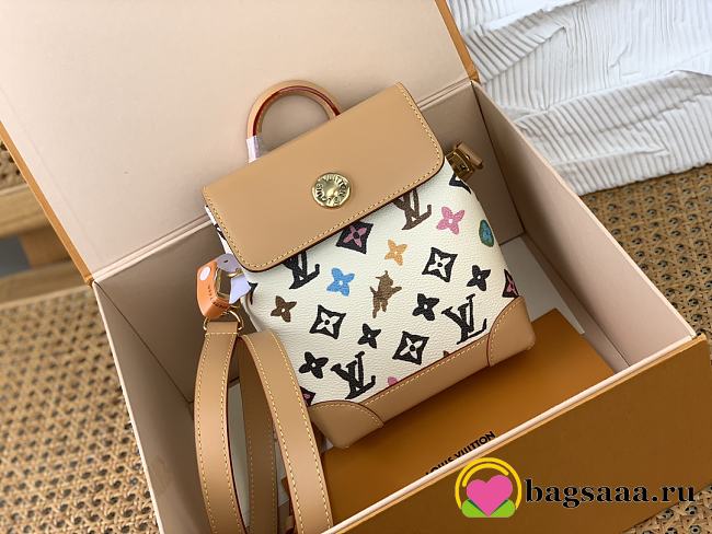 Bagsaaa Louis Vuitton M83429 Nano Steamer Vanilla - 18 x 7 x 15 cm - 1