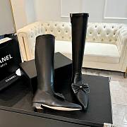 Bagsaaa Chanel High Boots Black Lambskin G45911 - 3