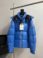 Bagsaaa Moncler Blue Puffer Jacket - 1