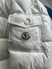 Bagsaaa Moncler White Puffer Jacket - 3