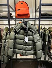 Bagsaaa Moncler Olive Green Puffer Jacket - 2