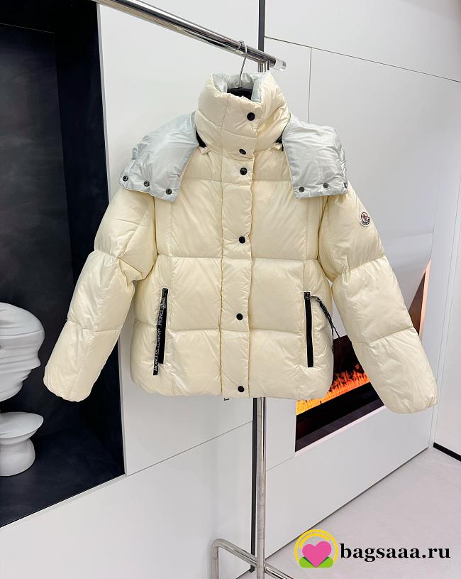 Bagsaaa Moncler Panara Puffer Jacket Beige & Gray - 1