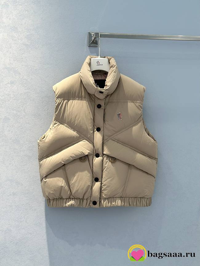 Bagsaaa Moncler Marolies Down Gilet Beige - 1