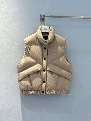 Bagsaaa Moncler Marolies Down Gilet Beige - 1