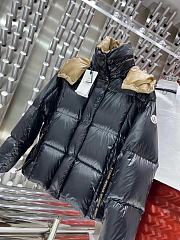 Bagsaaa Moncler Parana Hooded Short Down Jacket Black - 2