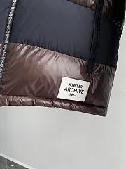 Bagsaaa Moncler Peclet Reversible Short Down Jacket Brown & Blue - 3