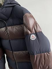 Bagsaaa Moncler Peclet Reversible Short Down Jacket Brown & Blue - 2