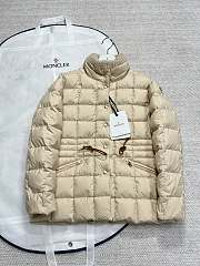 Bagsaaa Moncler Antigone Leather-Trimmed Short Down Jacket  - 1