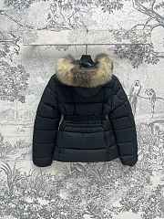 Bagsaaa Moncler Boed Hooded Shearling Short Down Jacket - 2