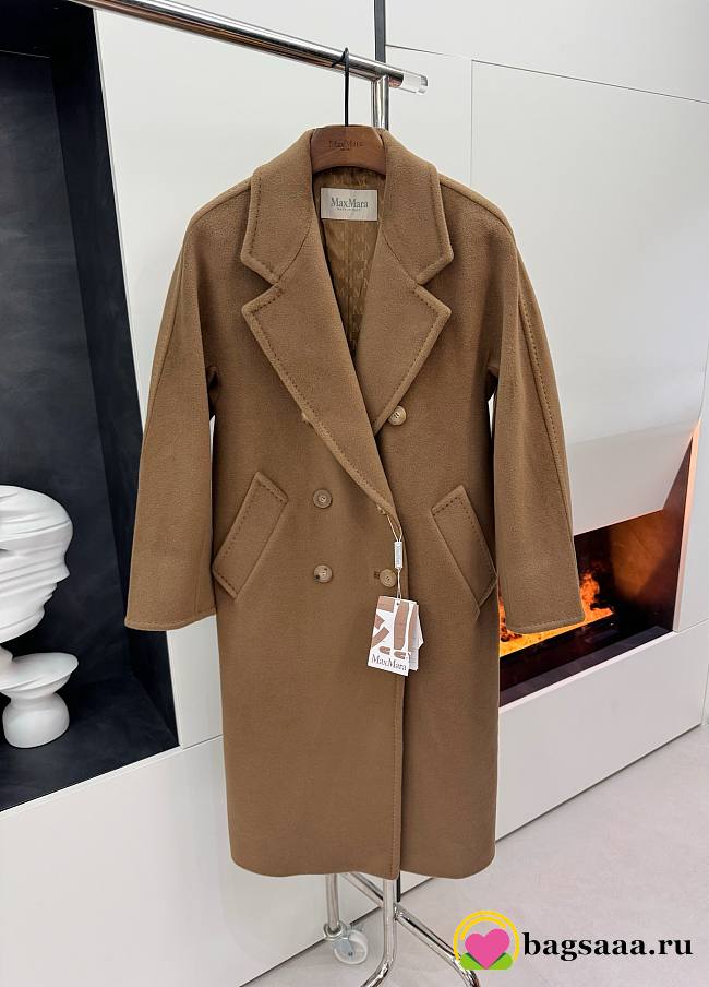 Bagsaaaa Max Mara Wool Coat Brown - 1