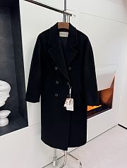 Bagsaaaa Max Mara Wool Coat Black - 1