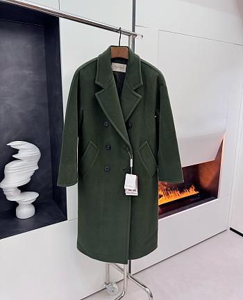 Bagsaaaa Max Mara Wool Coat Green