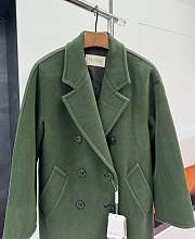 Bagsaaaa Max Mara Wool Coat Green - 2